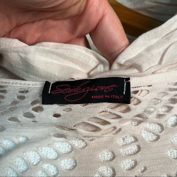 3pc Boho lace cutout top camisole set S - Picture 3 of 4